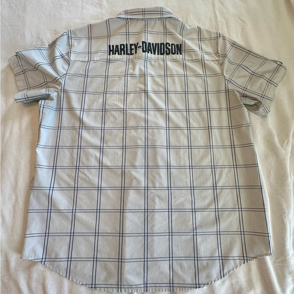 Harley-Davidson short Sleeve performance button down shirt 2XL - Picture 2 of 6